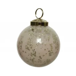 Kaemingk Pallina in vetro da appendere 10 cm oro.