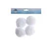 Kaemingk Palline di neve Bianco dim 10 cm Box da 4