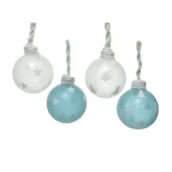 Kaemingk Palline in vetro da appendere dim 8 cm Pezzo Singolo