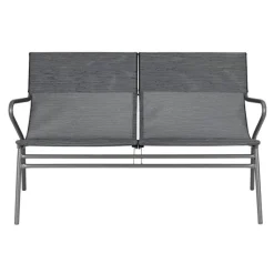 LaFuma Panca Bassa imbottita VENCE LFM5287 Obsidian/Titane