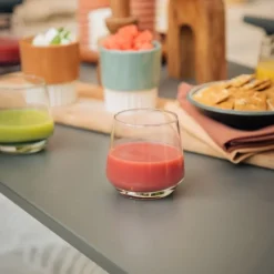 LaFuma Panca Bassa imbottita VENCE LFM5287 Obsidian/Titane