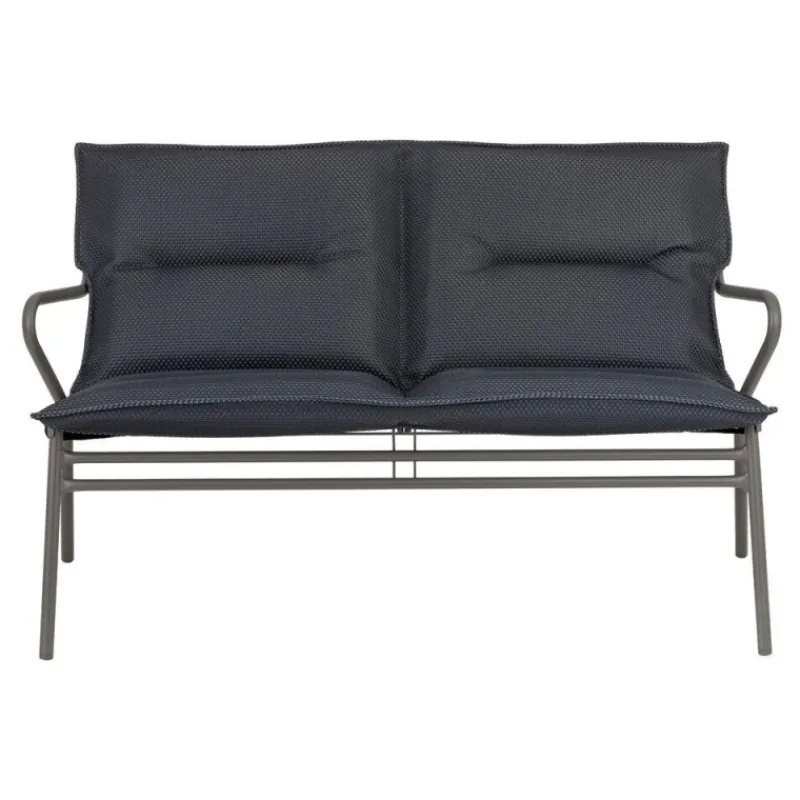 LaFuma Panca Bassa imbottita VENCE LFM5348 Dark Grey/Titane