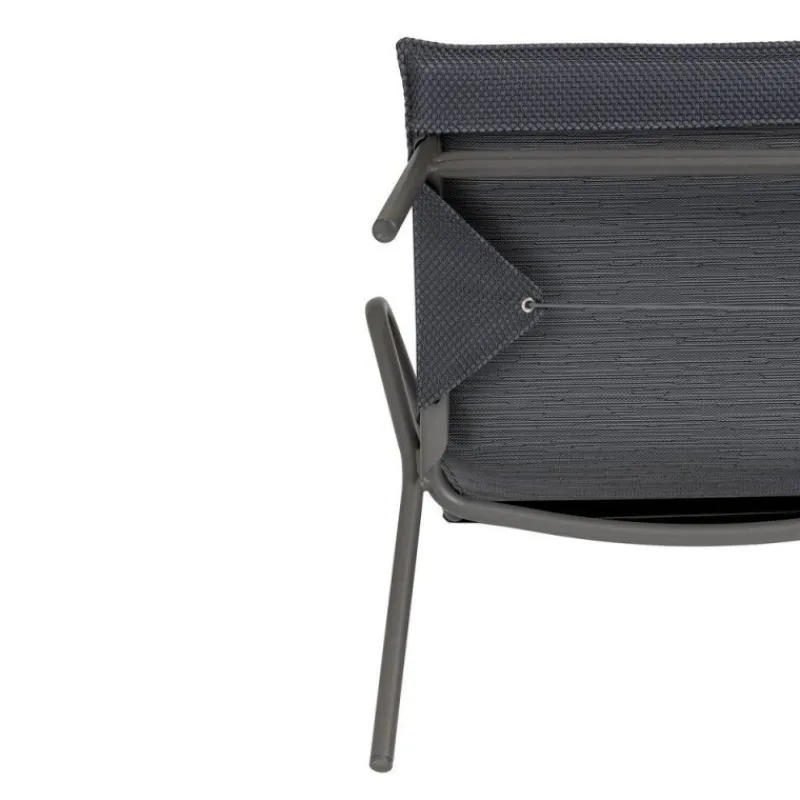 LaFuma Panca Bassa imbottita VENCE LFM5348 Dark Grey/Titane