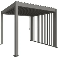 Biohort Parete Laterale a Lamelle per Pergola in Metallo