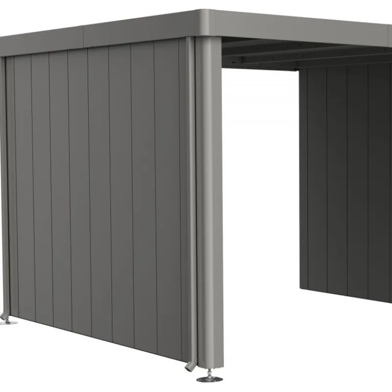 Biohort Parete Laterale per Tettoia Laterale per Casetta in Metallo NEO