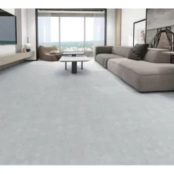 Unionwood Pavimento In Spc Effetto Pietra - Cemento Chiaro