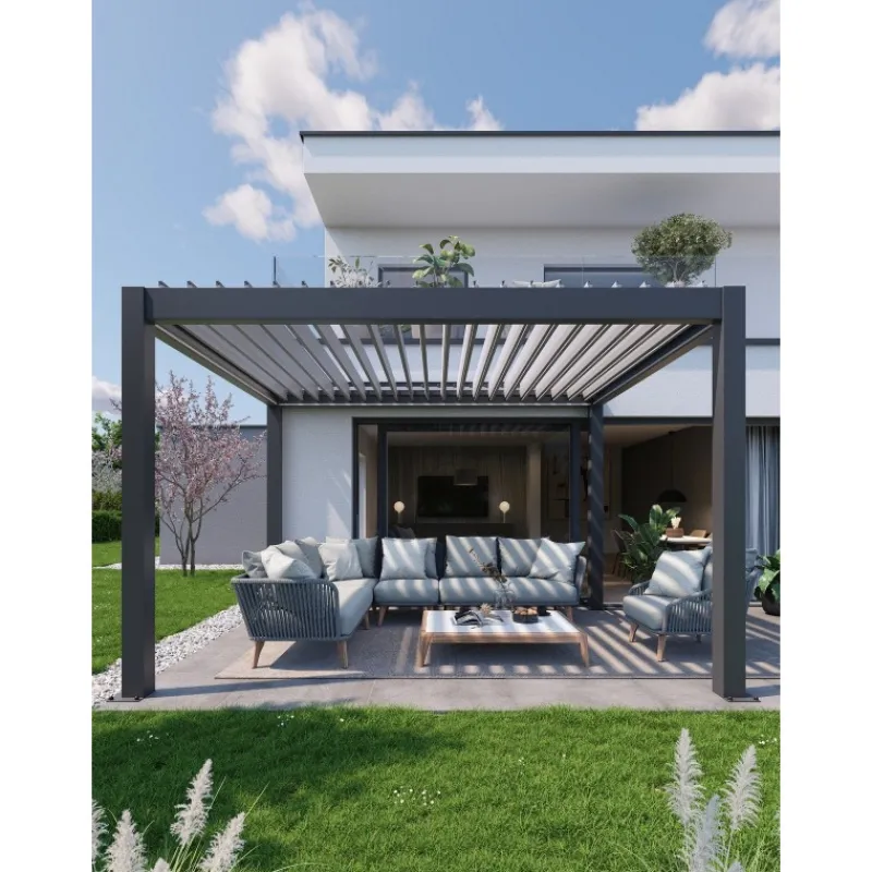 Biohort Pergola in Metallo 3x3.5 m