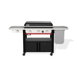 Weber Piastra a Gas Slate GPSB 76 cm Premium Con Fornello Laterale Black Cod. 1500247