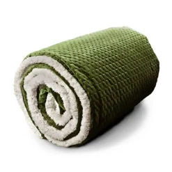 Unique Living Plaid Throw Nora 150 x 200 cm Colore Avocado Green