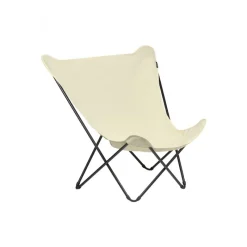 LaFuma Poltrona Pieghevole POP UP XL LFM2777 Ecru/Black mat