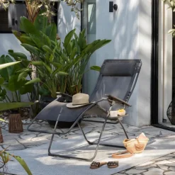 LaFuma Poltrona Reclinabile Sdraio FUTURA XL LFM3115 Graphite