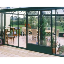 Serre e Giardini Porta scorrevole Doppia per Serra Professionale