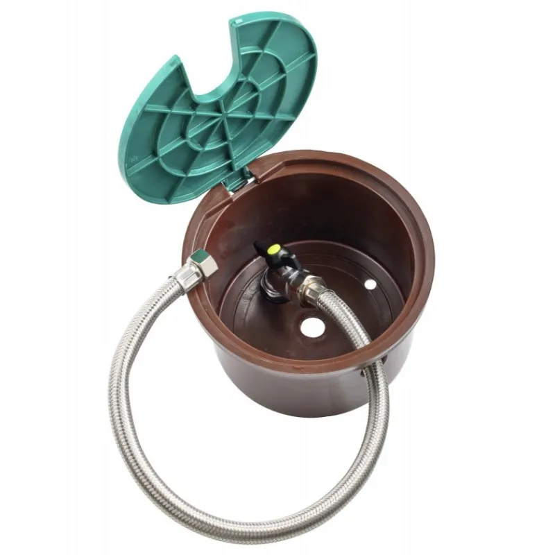 Acquapoint Pozzetto con Valvola di Intercettazione per Fontane a Colonna Aquapoint