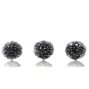 Lemax Round Bristle Tree Set of 3 Mini Cod. 14006