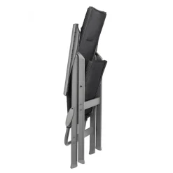 LaFuma Sedia con Schienale Alto ZEN IT LFM2831 Dark Grey/Titane