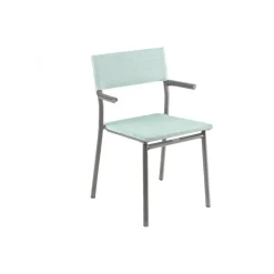 LaFuma Sedia Impilabile con Braccioli ORON LFM5067 Mistral