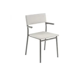 LaFuma Sedia Impilabile con Braccioli ORON LFM5067 Galet