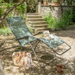 LaFuma Sedia Poltrona Reclinabile Sdraio RSXA CLIP XL LFM2057 Moss