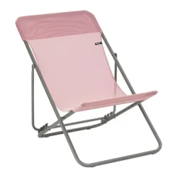 LaFuma Sedia Sdraio MAXI TRANSAT LFM2502 Cerisier/Titane