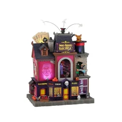 Lemax Smoke & Mirrors Magic Shop con Alimentatore 4.5V Cod. 45218