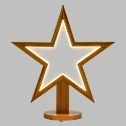 Lotti Stella con Base H35cm LED BIANCO CALDO