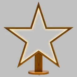 Lotti Stella con Base H55cm LED BIANCO CALDO