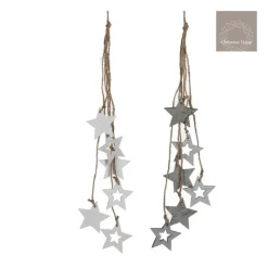 Edelman Stelline ornamentali da appendere Bianche o Argento