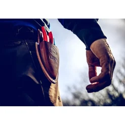 Lowe Stocker LÖWE Fodero in pelle per forbici