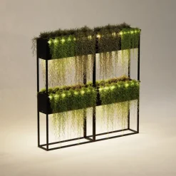 Herstera Supporto Magnetico per Luci colore Antracite per Fioriere PLANTER HUB 80cm