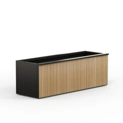 Herstera Supporto Magnetico per Luci colore Antracite per Fioriere DECO 150x7x3cm