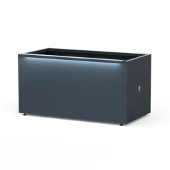 Herstera Supporto Magnetico per Luci colore Antracite per Fioriere da da 100 cm