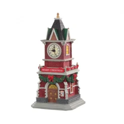 Lemax Tannenbaum Clock Tower B/O 1.5V Cod. 05679