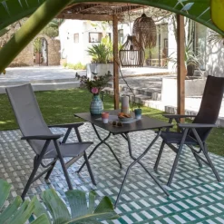 LaFuma Tavolo ANYTIME 110 x 68 cm LFM5105 Fusain