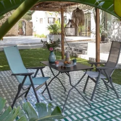 LaFuma Tavolo ANYTIME 110 x 68 cm LFM5105 Fusain