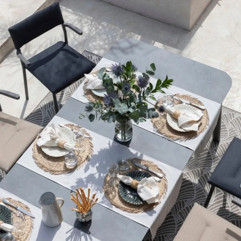 LaFuma Tavolo da giardino allungabile ORON 170/205x100 cm LFM5322 Fusain/Titane