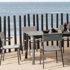 LaFuma Tavolo da giardino ORON 150x100 cm LFM5320 Titane/Titane