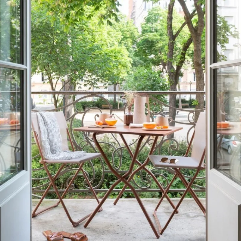 LaFuma Tavolo da giardino pieghevole BALCONY 70x70 cm LFM5357 CB Canyon/Canyon