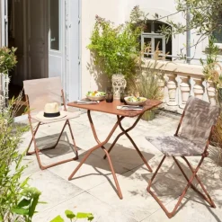 LaFuma Tavolo da giardino pieghevole BALCONY 70x70 cm LFM5357 CB Canyon/Canyon