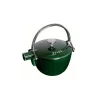 Staub Teiera 16.5 cm Verde Basilico in Ghisa