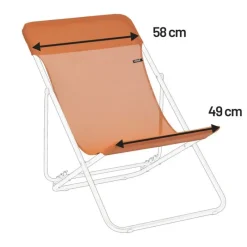 LaFuma Tela di ricambio per MAXI-TRANSAT 62 cm LFM2655 Clémentine