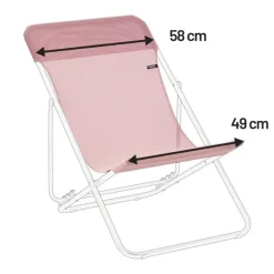 LaFuma Tela di ricambio per MAXI-TRANSAT 62 cm LFM2655 Cerisier