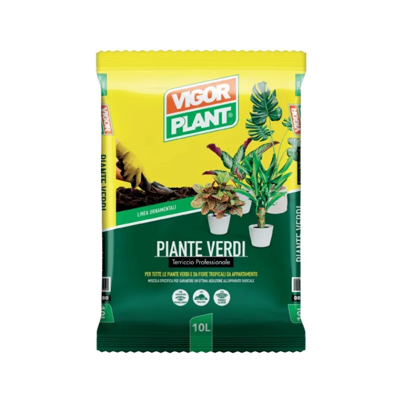 Vigorplant Terriccio Piante Verdi 10 litri