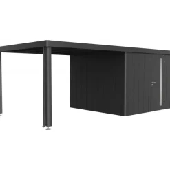 Biohort Tettoia Laterale per Casetta in Metallo NEO