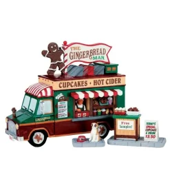 Lemax The Gingerbread Man Set of 3 Cod. 63278