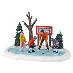 Lemax Tiny Tikes Hockey Lessons Cod. 33623