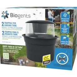Biogents Trappola da esterno per zanzara tigre BG-GAT Reflect-tech (X2)