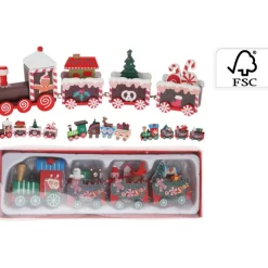 Koopman Trenino in Legno 20 cm. Pezzo Singolo