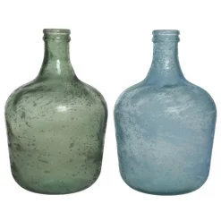 Kaemingk Vaso in vetro riciclato 42 cm. Pezzo Singolo