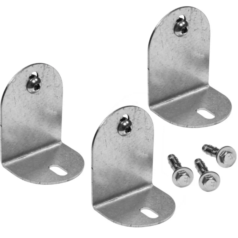 Acquapoint Zanchette di Fissaggio in Metallo Zincato per Fontane da Interrare Aquapoint